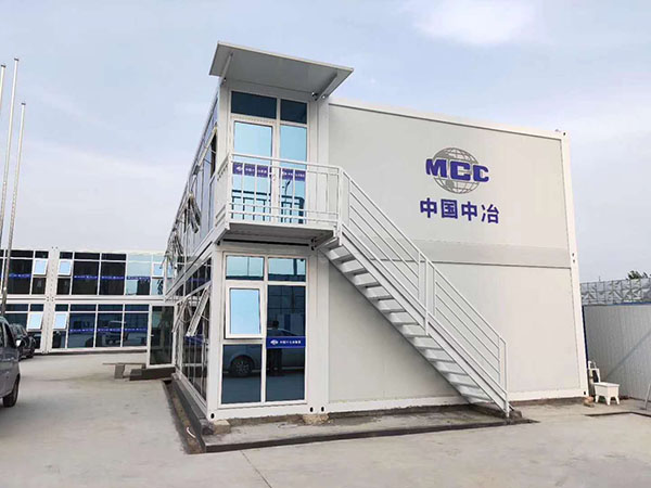中冶濟南項目打包箱房